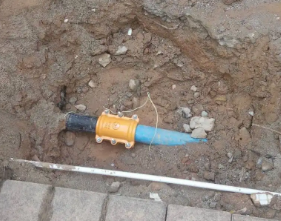 梁河水管漏水检测的情况